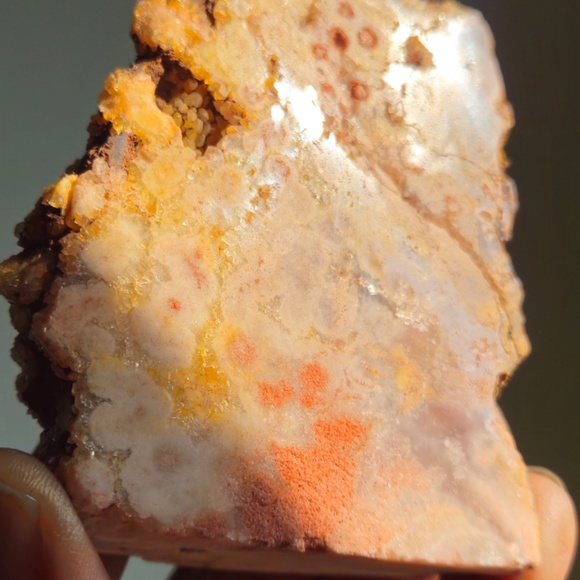 Beautiful Polished Pink Amethyst Geode Crystal Cutbase - Picture 6 of 13